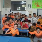جشن کلاسی دانش آموزان به مناسبت روز معلم