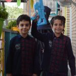 جشن آب بازی پایان سال دبستان پسرانه