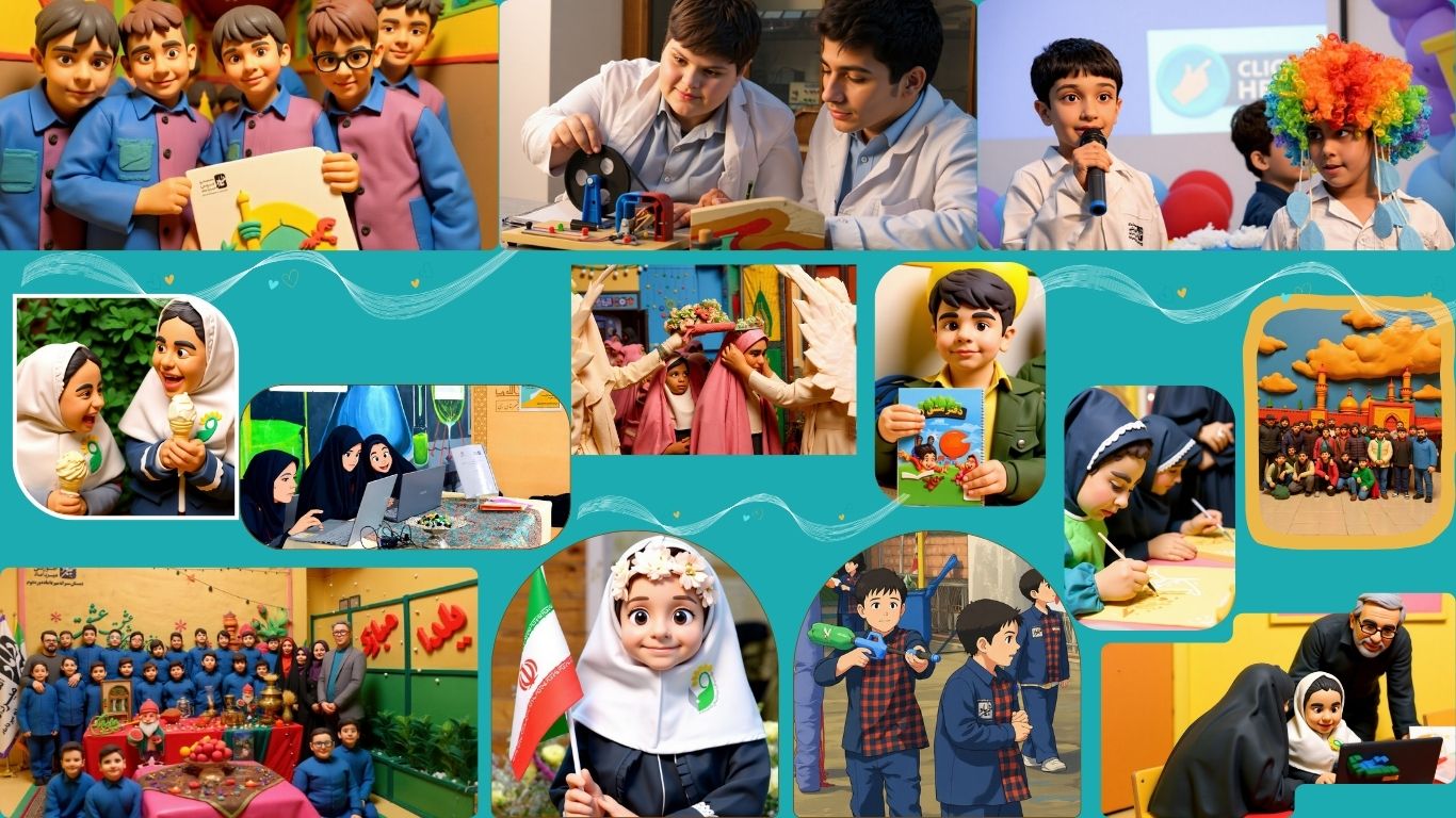 بکگراندکارتنی سایت